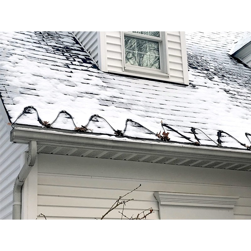 Frost King RC30 30' Automatic Electric Roof Cable Kits, Black