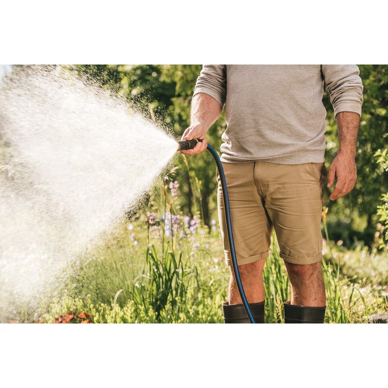 Fiskars Hose Nozzle, Continuously Adjustable, SoftGrip Nozzle, Universal Size, 10.7