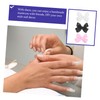 Outanaya DIY Nail Art Charms 30 Pack Mini Bow Nail