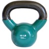 Ader Sporting Goods Vinyl Kettlebell (10 Lb Teal)