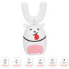 U Shaped Automatic Toothbrush Electric IPX7 Waterproof Children Kids Toothbrush7-12