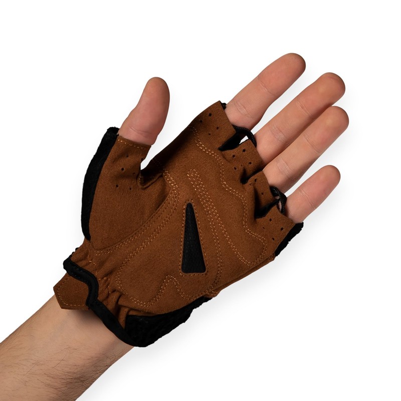 Chiba Unisex Retro Guanti Black/Brown XXL