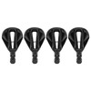 4Pcs Deburring External Chamfering Tool Chamfer Drill Carbide Burr Removal