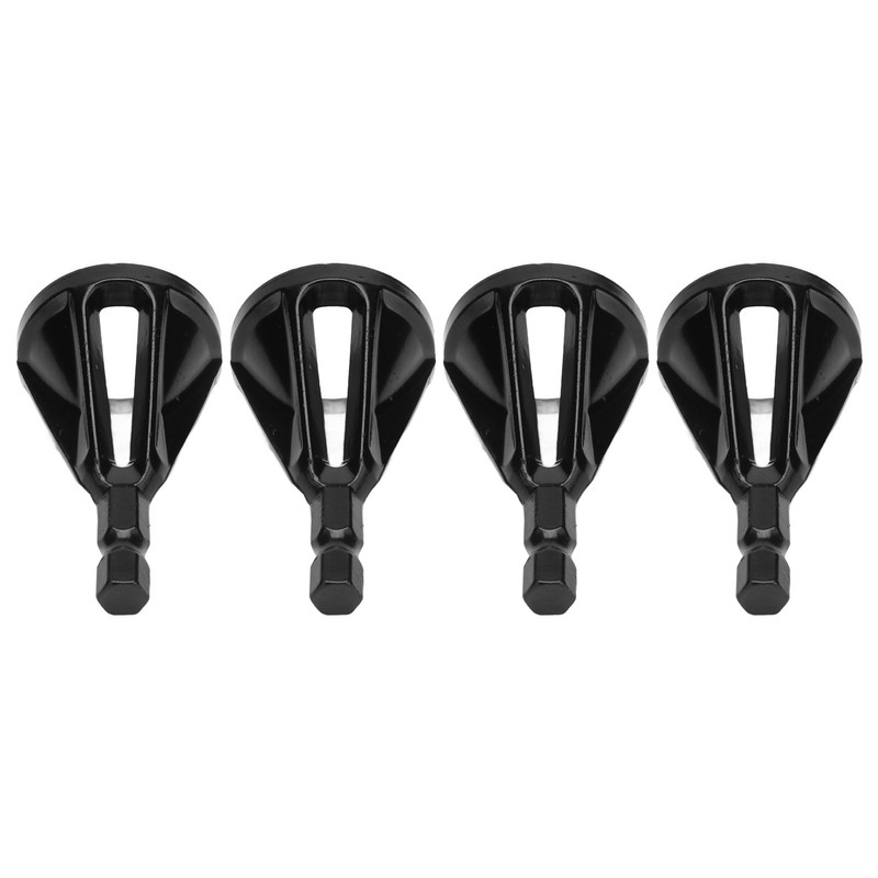4Pcs Deburring External Chamfering Tool Chamfer Drill Carbide Burr Removal