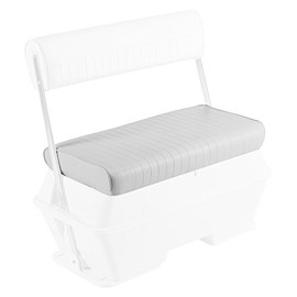 Wise 8WD159-R-S Replacement Seat Cushion for Wise 8WD159 Series 50 Quart Swingback Cooler Seat, White