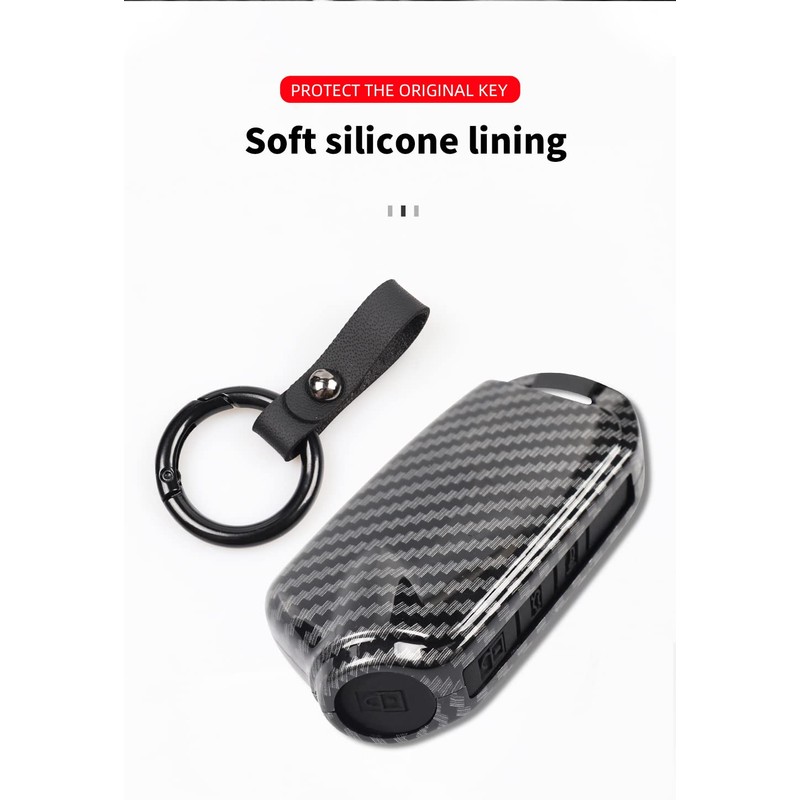 ontto Plastic Car Key fob Cover fit for Kia Stinger