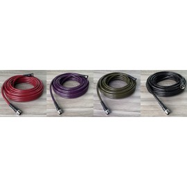 Water Right 400 Series Slim & Light Garden Hose, Lead Free & Drinking Water Safe, 25-Foot x 7/16-Inch, Brass Fittings, Eggplant