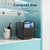 BREEZOME Ice Maker Countertop, 9 Ice Cubes in 6 mins,