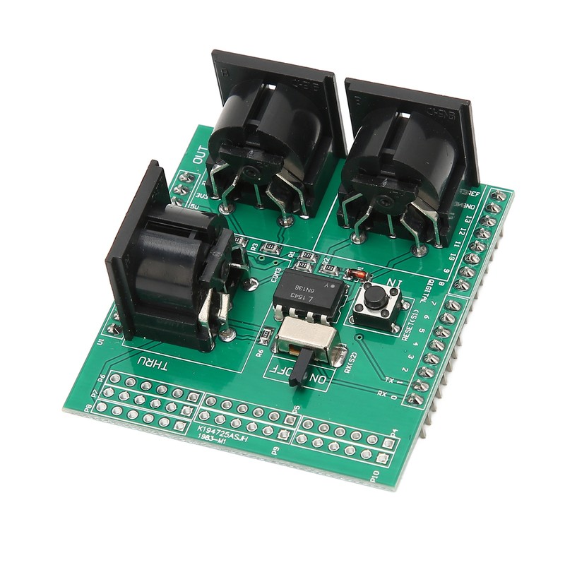 MIDI Adapter Board Serial to MIDI Module 24Pin RUN PGM