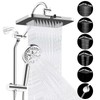 Hibbent Upgraded cUPC Certified 13'' Shower Head Combo, High Pressure