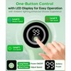 Electric Body Brush Back Scrubber for Shower, Waterproof Long Handle