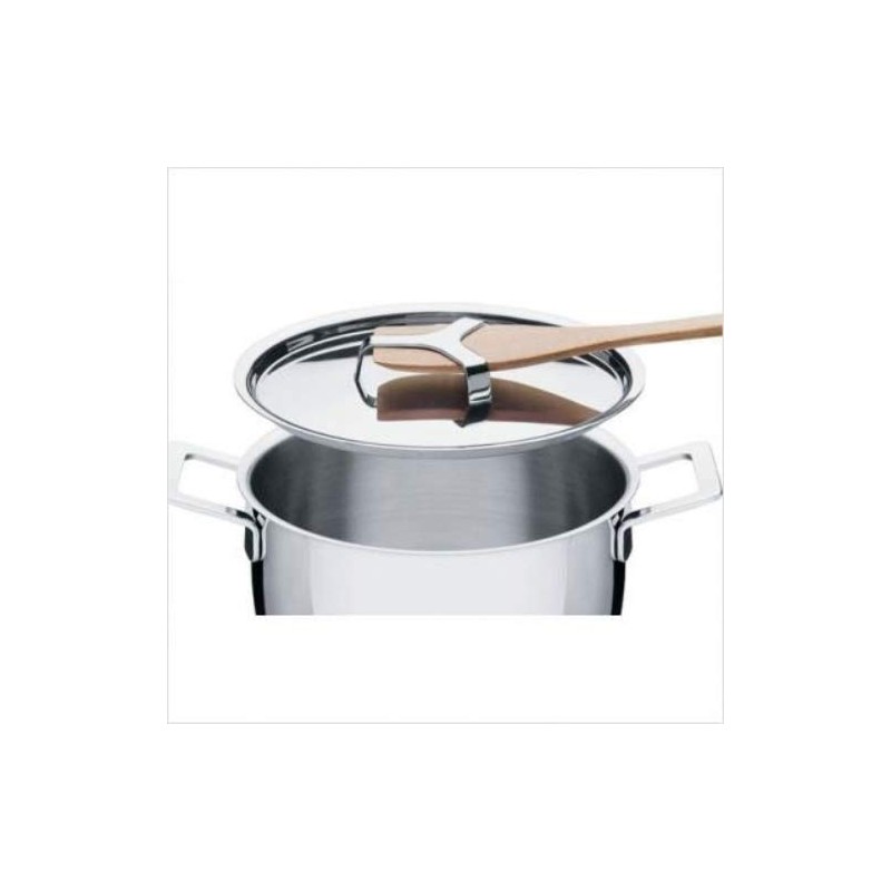 A di Alessi Pots&Pans Lid, Stainless Steel, 14 cm, (AJM200/14)