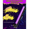 YQNLIFA 5000mAh Rechargeable Black Light Bar, Battery Powered Black Lights