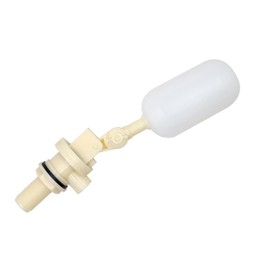 Taicols Válvula de Flotador de agua estable con válvula de flotación de agua de 1/2 pulgadas, Redondo Comedero de Agua Cuenco de Bola Flotador de Plástico tanque aplicar para suministros de granja