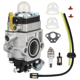 300486 43cc Carburetor, Replacement Small Engine Carburetor Fits for Earthquake Tiller & Auger E43 MC43 MD43 WE43 Series, Compatible with Powermate & Southland PCV43 SCV43 Cultivator, SEA43 Auger
