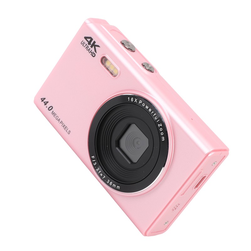 4K Digital Camera for Teens Kids 44MP 16X Digital Zoom