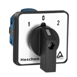Heschen Universal Rotary Cam Selector Changeover Switch SZW26-20/D202.2 660V 20A ON-Off-ON 3 Position 2 Phase 8 Terminals CE