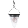 Waterproof Solar LED Lights Cone Shape Hanging Lamp Light for