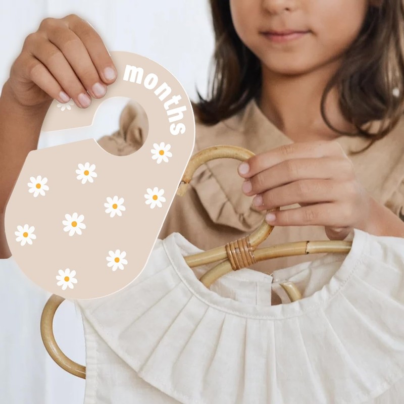 eoscasely boho baby closet divider