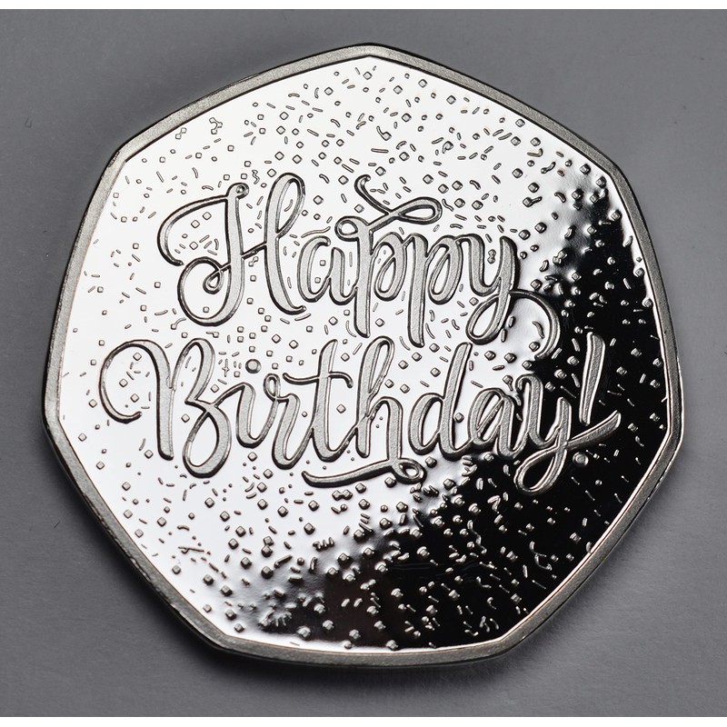 The Commemorative Coin Company 70th Birthday .999 Silver Commemorative in