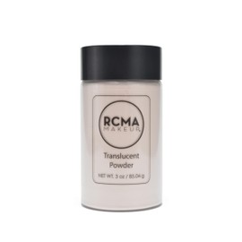 RCMA Makeup Translucent Loose Powder – Lightweight Setting Powder for Flawless Finish, Shine Control, Natural Matte Look, No Flashback, Oil Control, No Caking or Creasing, Vegan and Cruelty-Free, 3oz