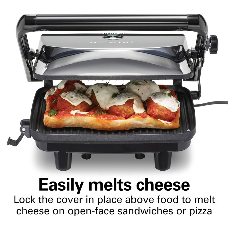 Hamilton Beach Panini Press Sandwich Maker & Electric Indoor Grill