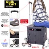 dbest products Quik Cart Stair Climber Wheeled Rolling Crate Teacher