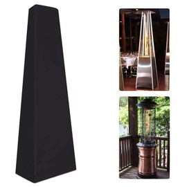HNYG Full Length Patio Heater Cover, 87 Inch Heavy Duty Waterproof Outdoor Garden Heater Cover Protector for Pyramid Patio Heaters, Triangle Tall Heater Cover HYJJZ23