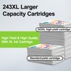 PG-243XL Black Ink Cartridges Combo Pack Replacement for Canon PG-243