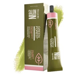 Recamier Professional Salon In Green Forest Permanent Hair Color Cream 2.1 fl.oz., #9.1 Very Light Ash Blonde