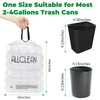 4 Gallon Trash Bags, 90 Counts Ultra Durable Heavy Duty