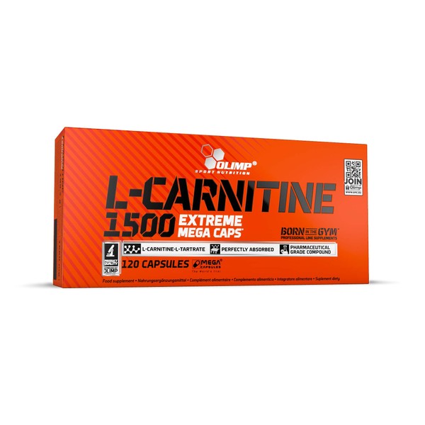 Olimp L-Carnitine 1500 Extreme Mega Capsules - Capsules by OLIMP