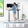 VIVO Electric Stand Up Desk Frame Workstation, Frame Only with