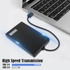 GINTOOYUN 2.5 Inch HDD SDD Enclosure USB 3.0 Ultraspeed External