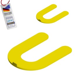 Nivilli Spacer Joint Spacers 1.5 mm U-Shape, Pack of 100, Robust Plastic Spacers, Ideal for Laying Wall and Floor Panels, Tile Spacers