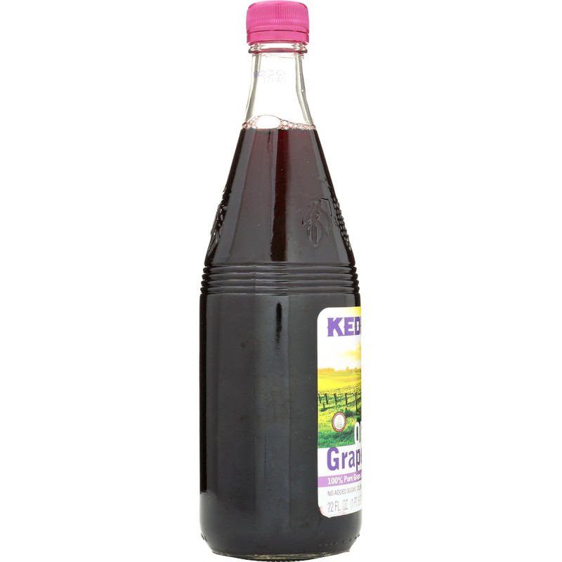 KEDEM FOOD Organic Grape Juice, 22 FZ