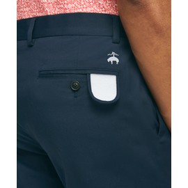 Brooks Brothers Men's Regular Fit Performance Golf Chino Pants, Navy, 32W x 34L