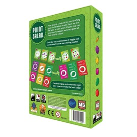 Point Salad - Card Game, Quick Playing, Family Fun, Easy to Learn, Award Winning, 2-6 Players, 15-30 Minute Playtime, Ages 8 and up, Flatout Games, Alderac Entertainment Group (AEG)