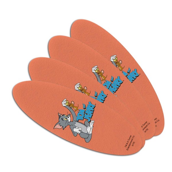 Tom and Jerry Best Friends Double-Sided Oval Nail File Emery