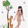 DaraBaby Vinil Decorativo Infantil Regla Medicion Cuarto Sala Jirafa