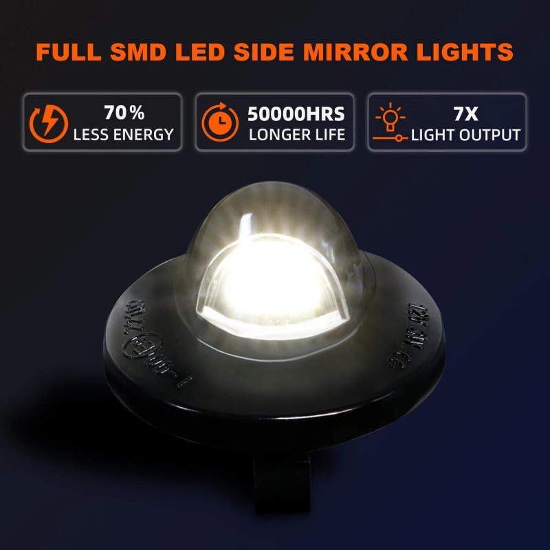 ErsatzProfiOnline for 1983-2011 Ford Ranger 2 x License Plate Lamp