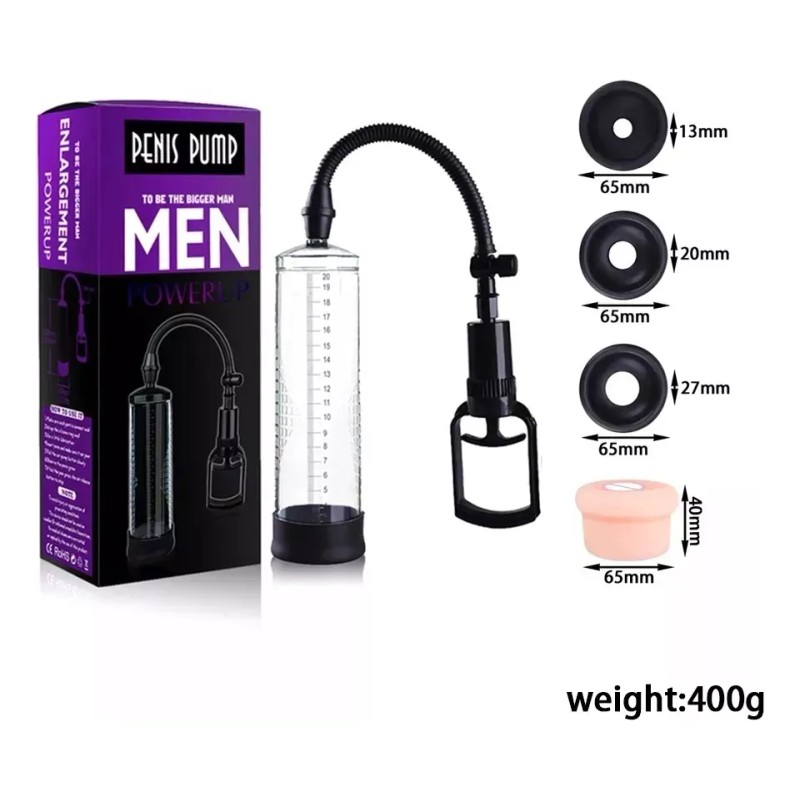 Extensor De Bomba De Vacío Manual Auxiliar Con 3 Anillos