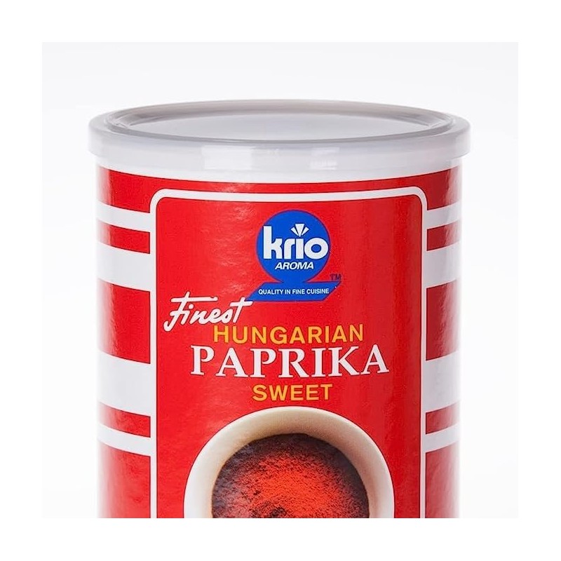 Krio Krush Mild Sweet Paprika 500 g, Golden Red