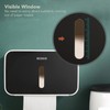 Toilet Paper Roll Box Cover Waterproof Punch Free Prevent Corrosion
