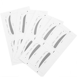 Eyebrow Guide Stencils for Drawing Eyebrows 4 Types No. 3 30ea
