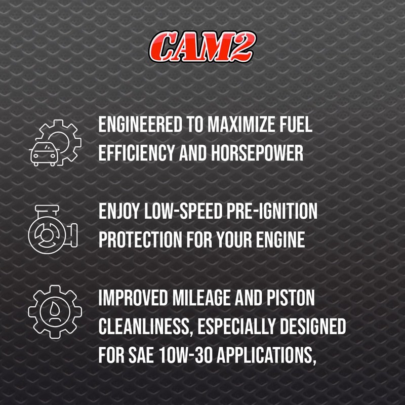 CAM2 SYNAVEX 10W-30 SP/GF-6A FULL SYNTHETIC ENGINE OIL - 3/5