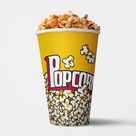 1L Popcorn Bucket for Delicious and Crispy Popcorn at Home, Ideal for enjoying your favourite movies and TV shows