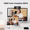 Yoidesu 1080P Full HD Webcam Computadora Cámara Cámara USB de