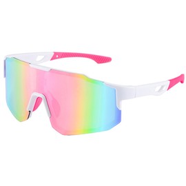 Gizmolet Sports Sunglasses for Men Women Youth, UV Protection, Lightweight Cycling Glasses, Bike Glasses for Driving Running Fishing