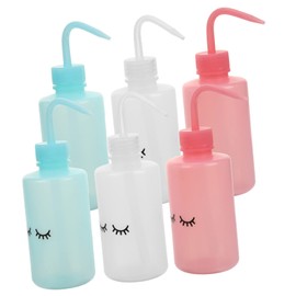 MERRYHAPY 6pcs Squeeze Bottles for Precise Watering Wash Bottles for Tattooing Eyelash Extension and Indoor Gardening Colored